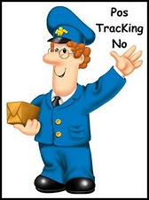 List of shipment tracking no.*klik gambar posmen ni