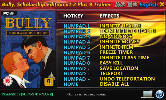 Bully: Scholarship Edition - v1.200 +10 ... Bully: Scholarship Edition - v1.200 +10 ...