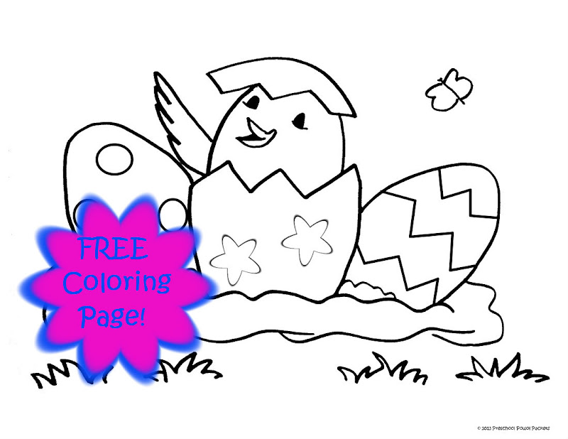  easter coloring page this page works great for easter spring and farm title=