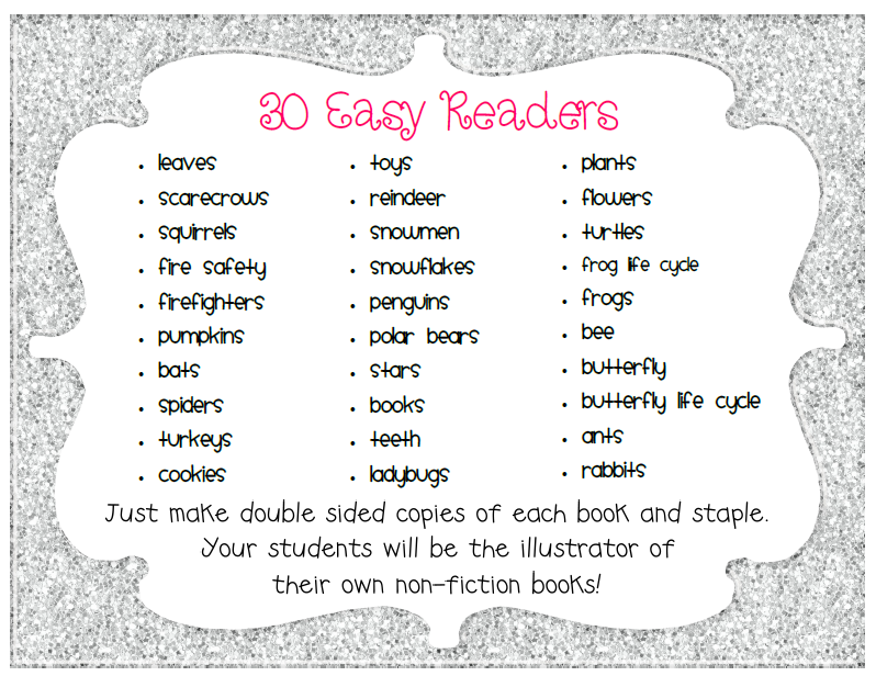 Nurturing Noggins: I Love Little Readers!