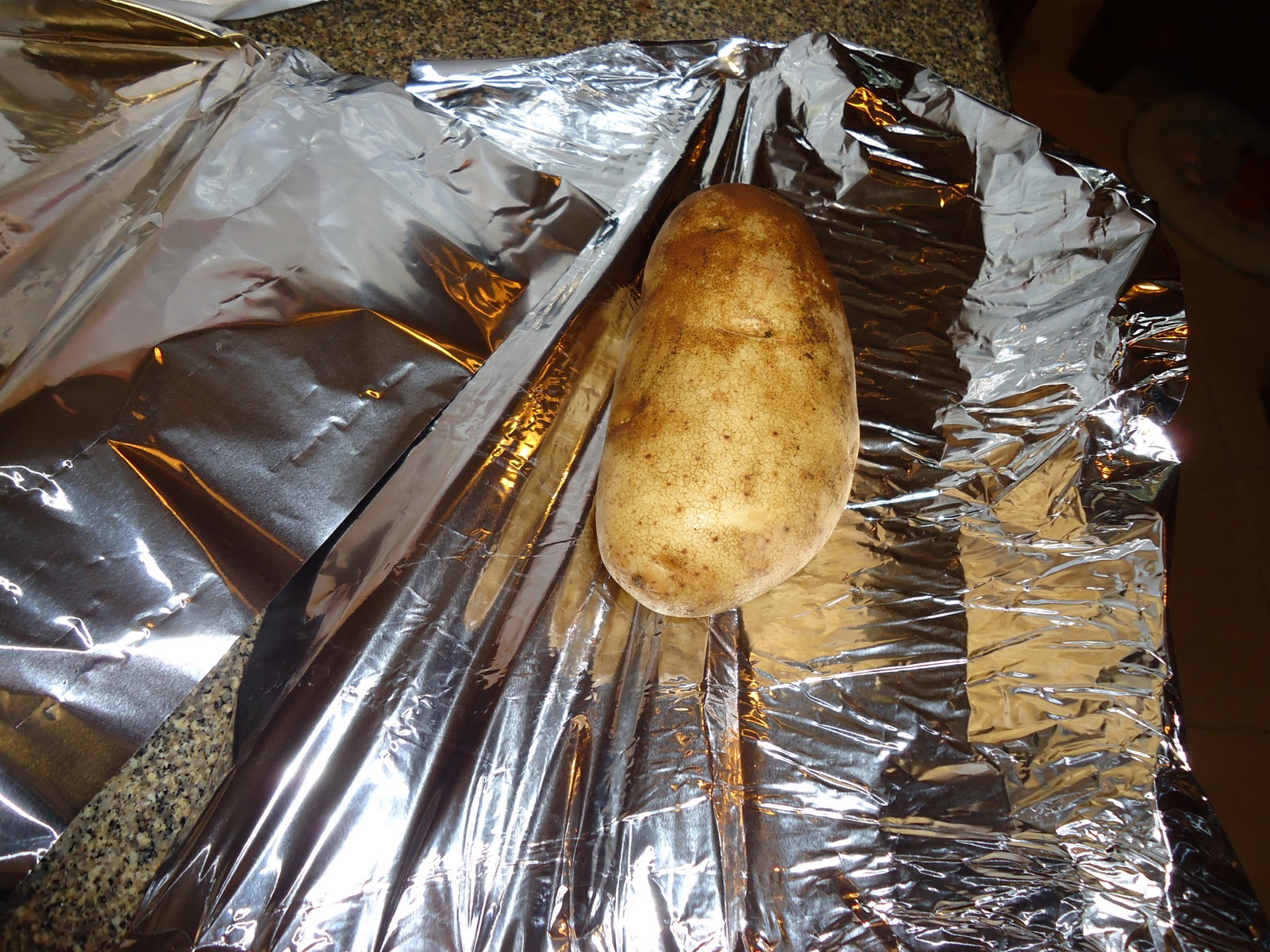 My Big Green Egg Baked Potatoes on the Big Green Egg