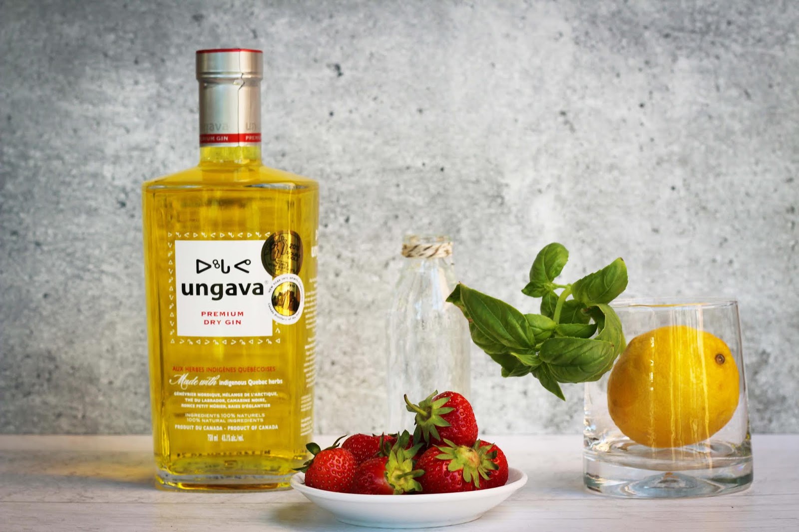 La fraise boréale, un cocktail estival Ungava parfait