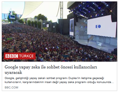 BBC'nin Google Haberi