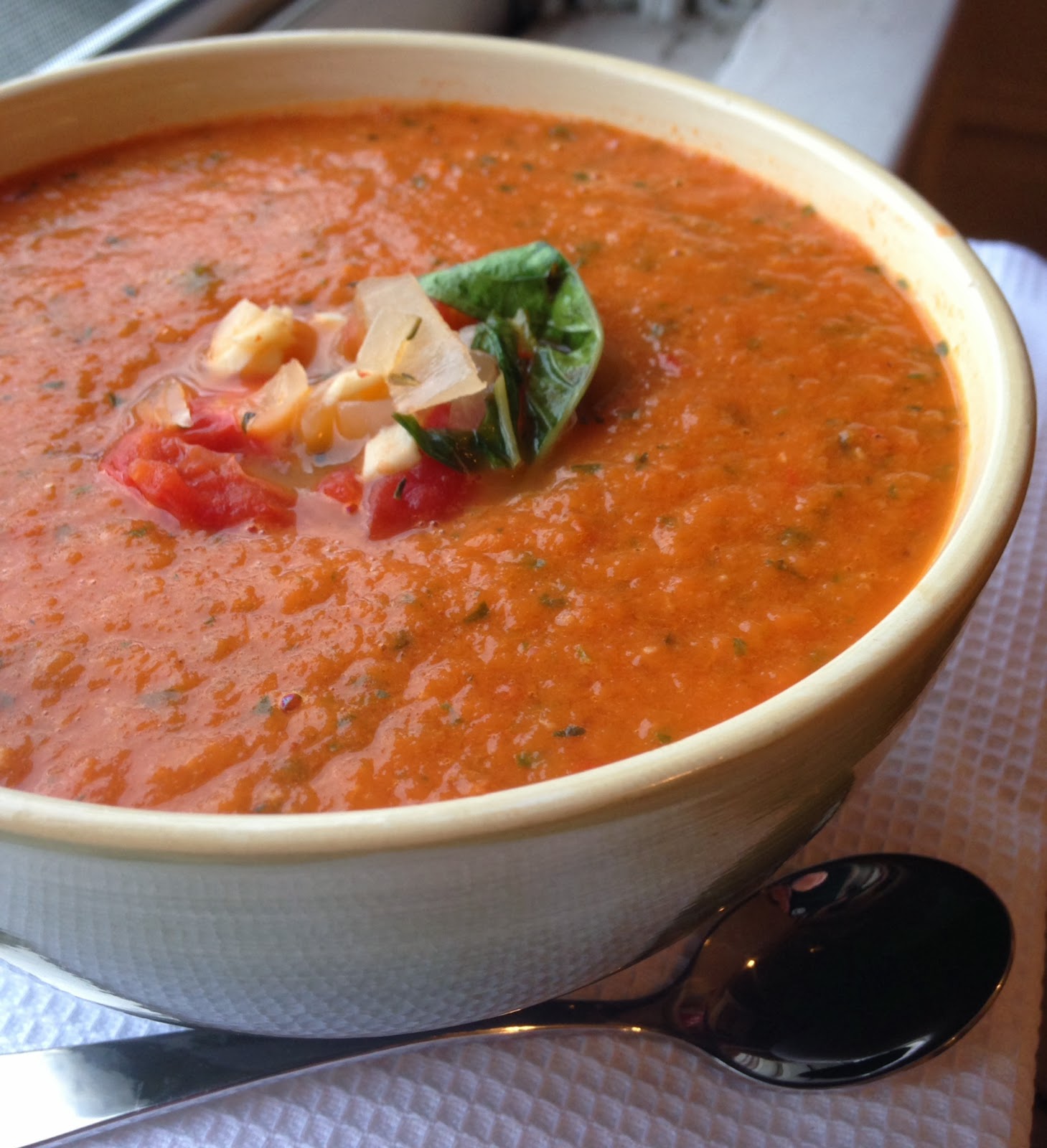 Cultural Cooking Oven Roasted Tomato Basil Soup