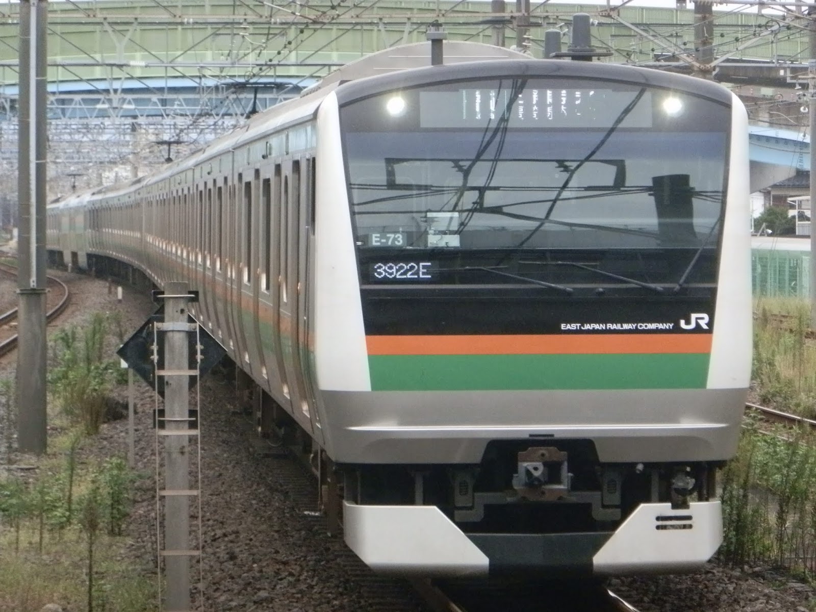 小田急沿線住み鉄道ファン日記 団体専用 東日本旅客鉄道東海道線 上野東京ラインで2種類のe257系に遭遇