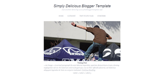Simply Delicious Blogger Template