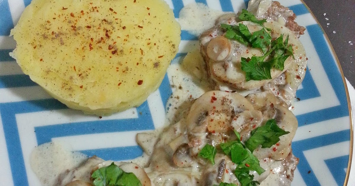 azıcık aşım Mantar Soslu Dana Bonfile