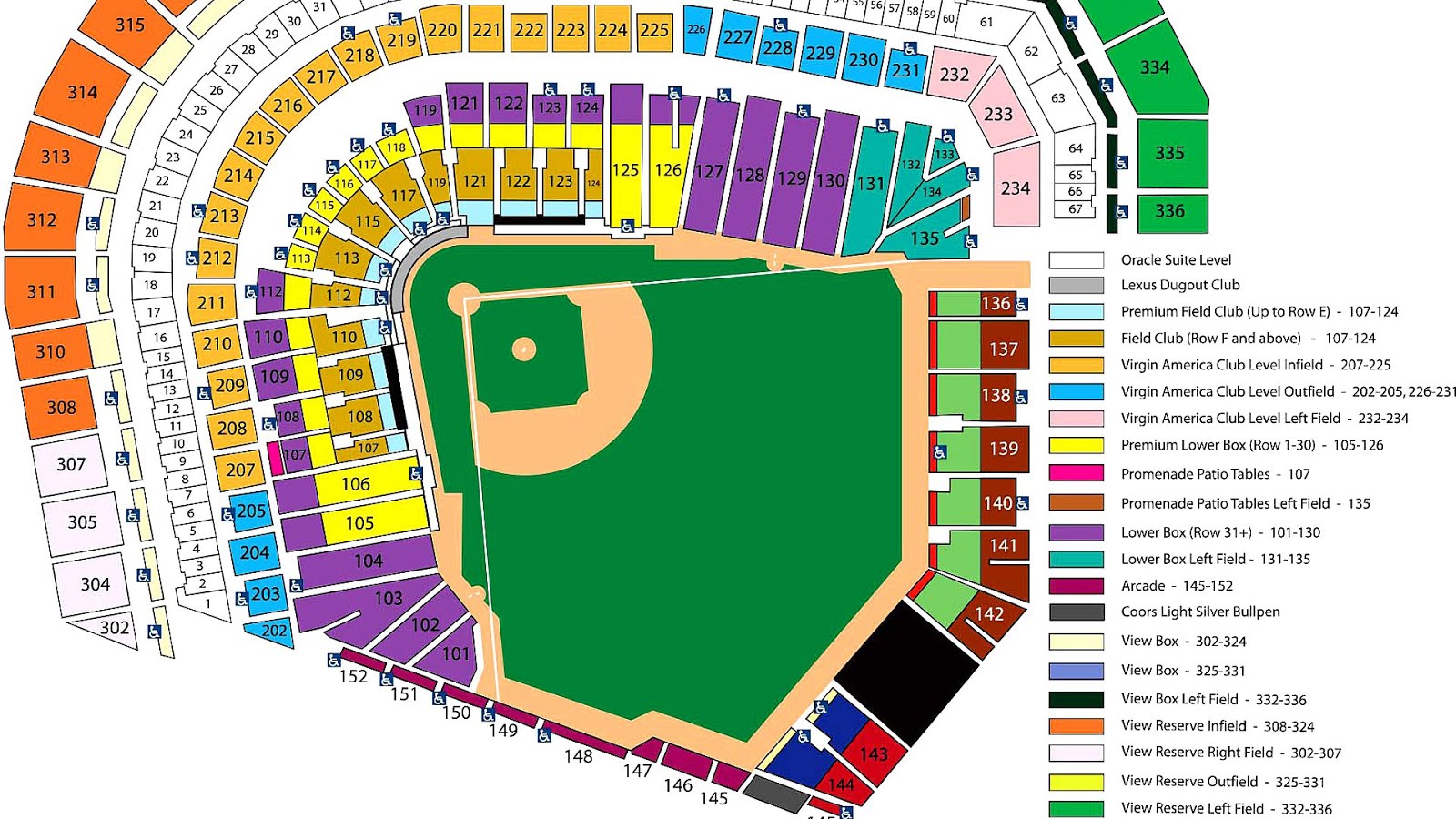 Seating Chart For Giants Stadium Stadium Choices