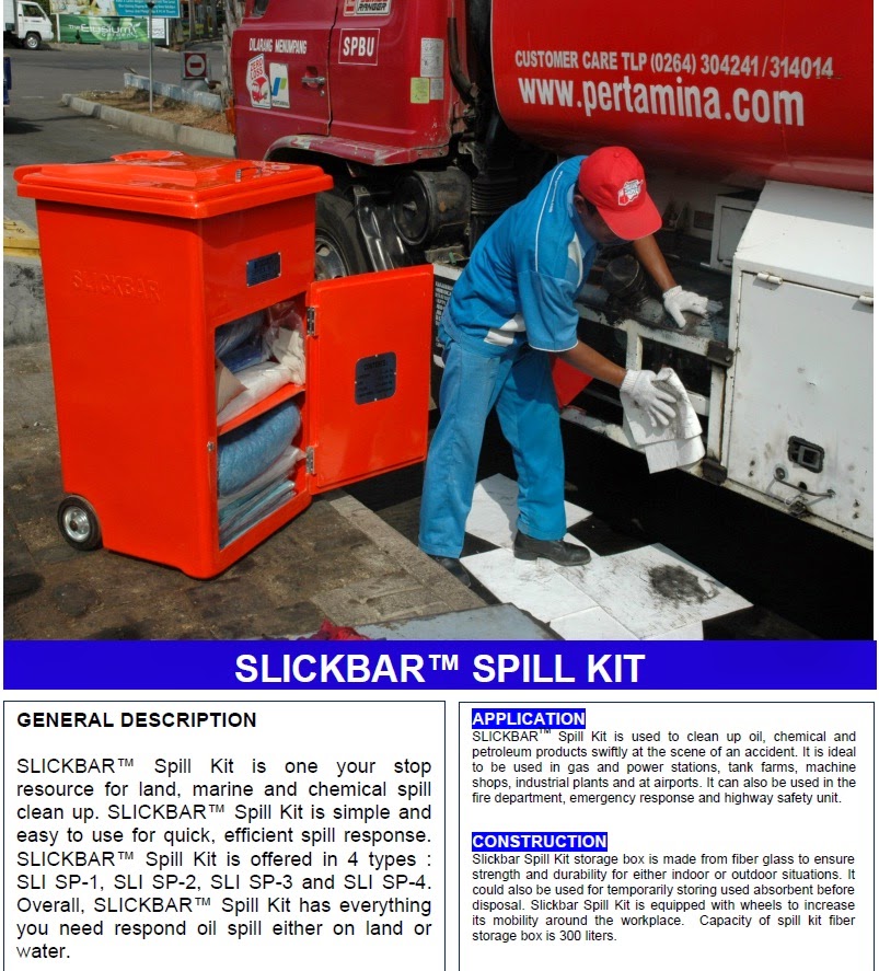 Slickbar Indonesia The World Leaders in Oil Spill Control Technology since 1960 OIL ABSORBENT