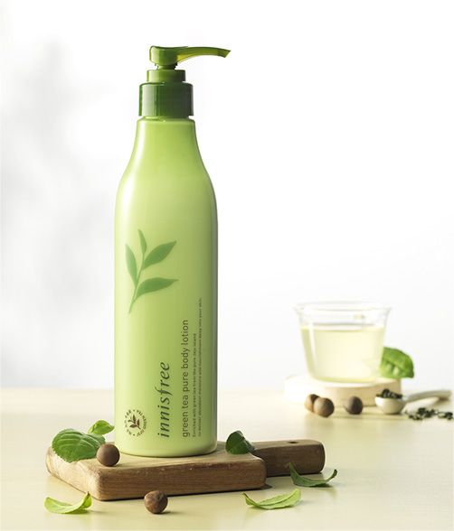 REVIEW [INNISFREE] Green Tea Pure Body Lotion Novata en Progreso
