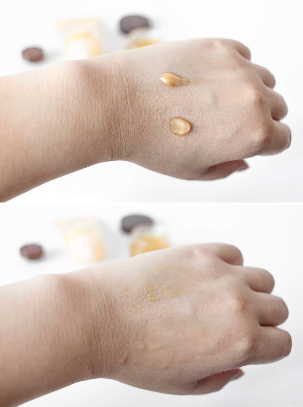 lavlilacs Review Papa Recipe Bombee Honeyed Pudding Set swatch