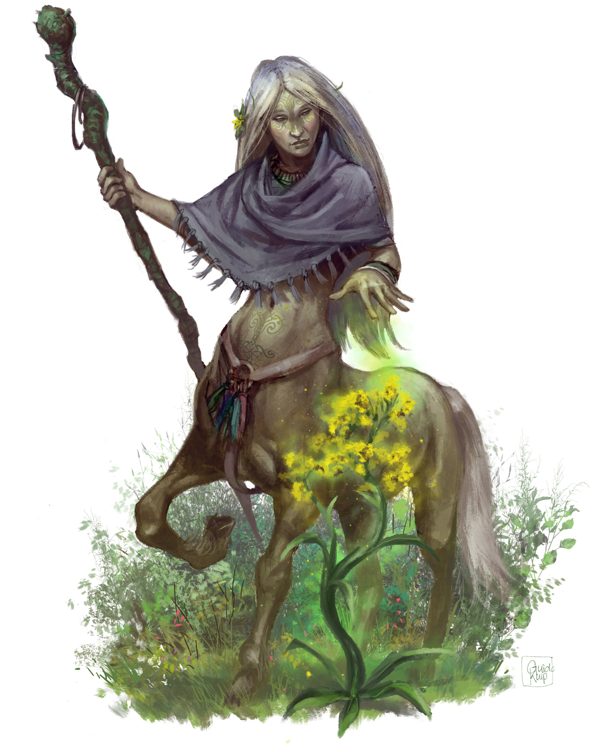 Guido Kuip: Character illustrations - Kobold Press Advanced Races ...