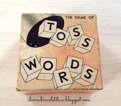 The Game Of Toss Words box