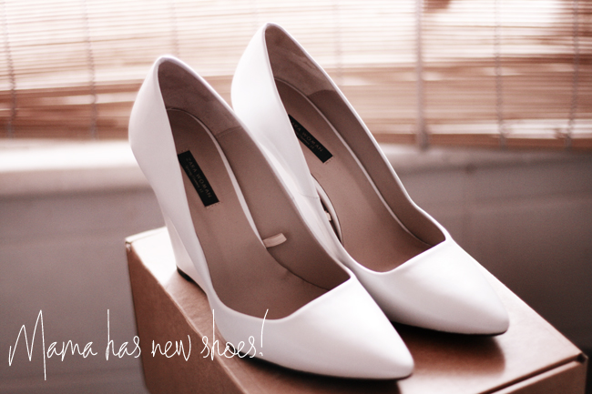 zara white wedge sneakers