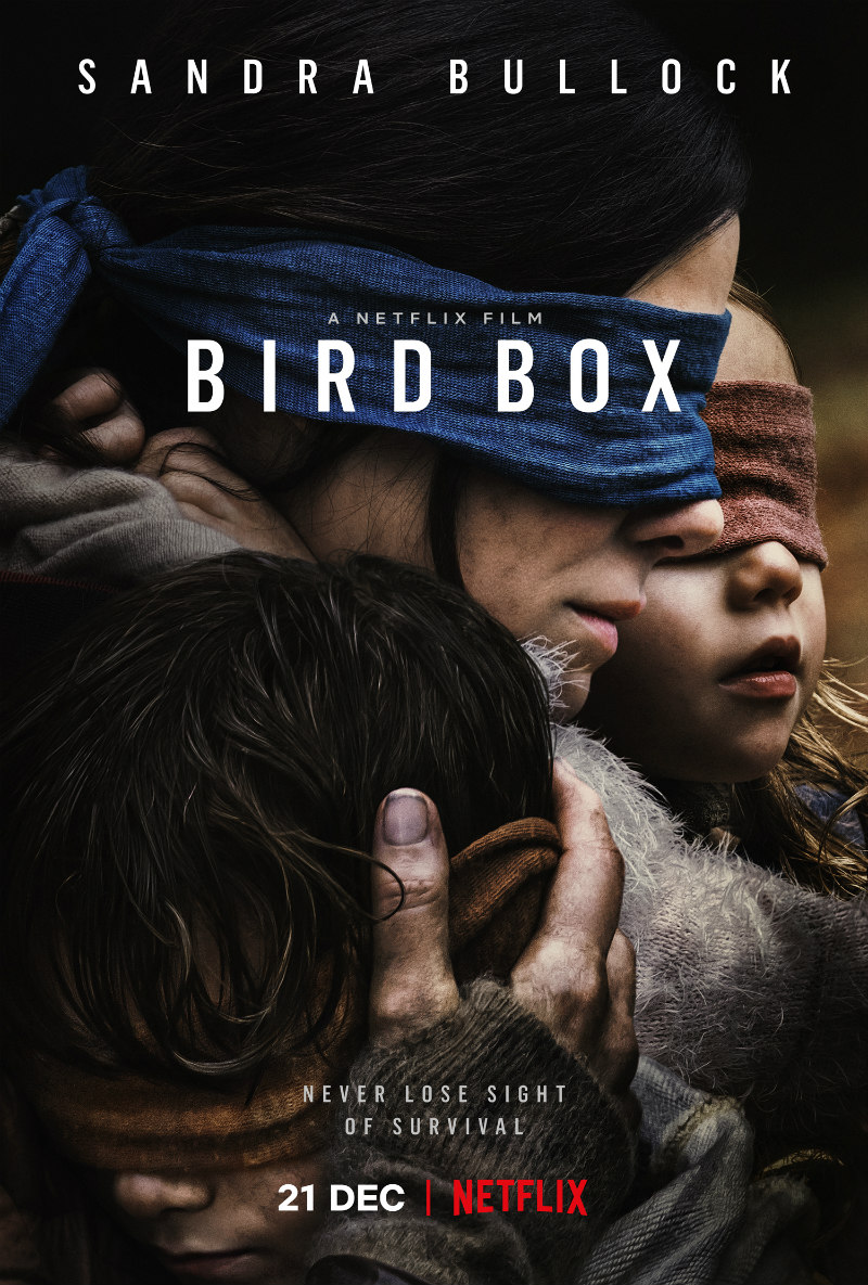 bird box sandra bullock poster