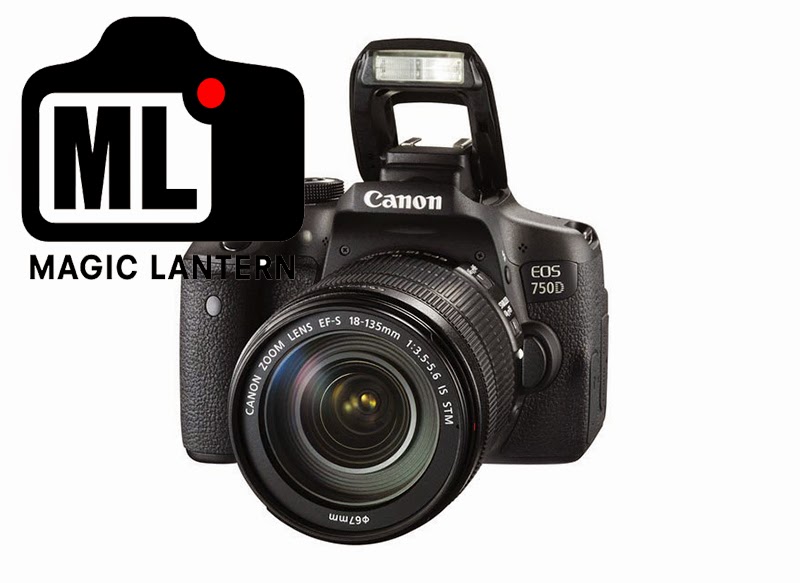 Magic Latern canon dsl camera: Magic Lantern Canon EOS 750D
