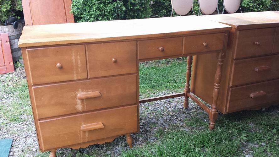 4 the love of wood BEFORE AND AFTERS OF YARD SALE FURNITURE