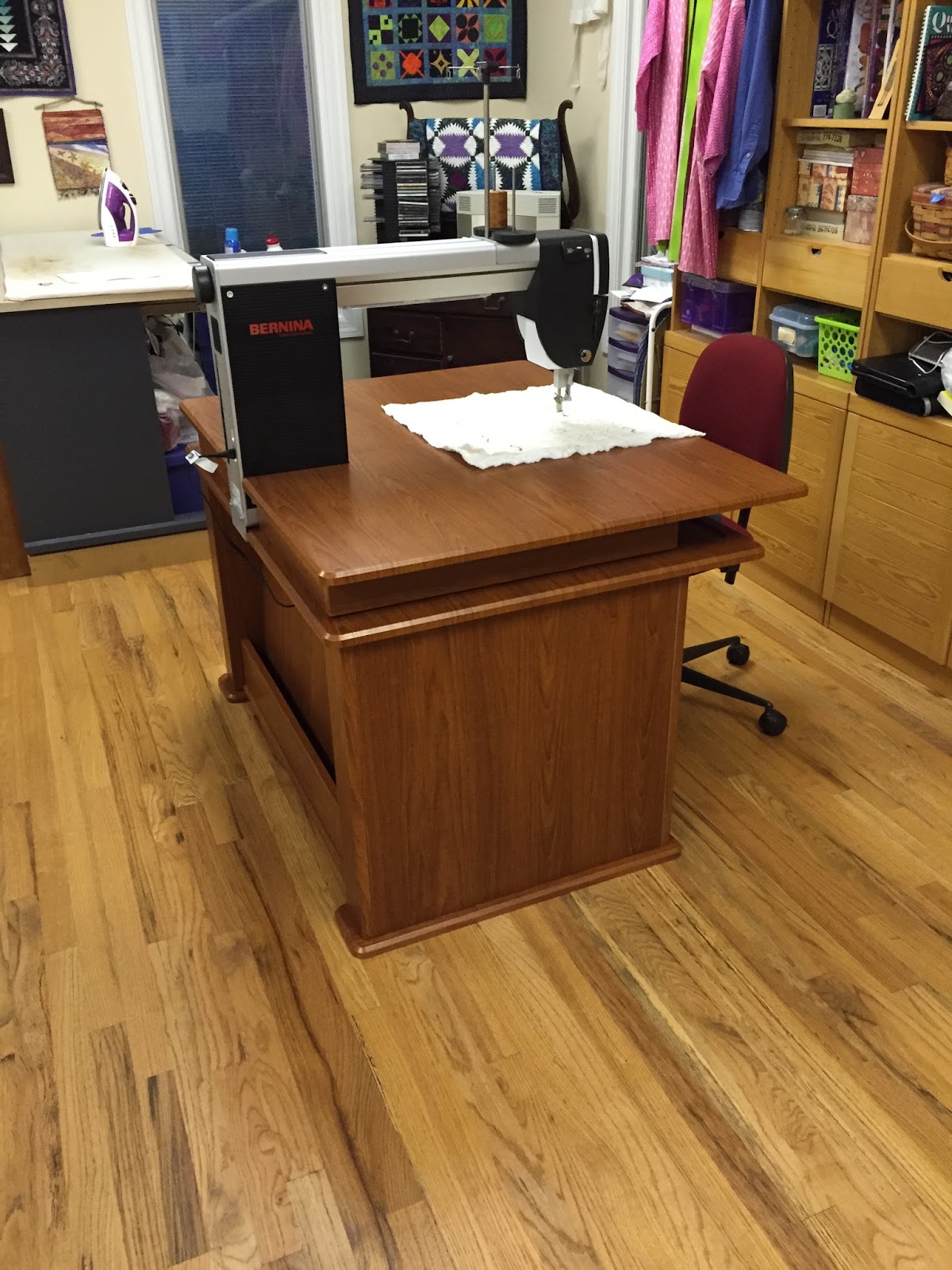 My Joyful Journey Bernina Q20 SitDown Long Arm Quilting Machine