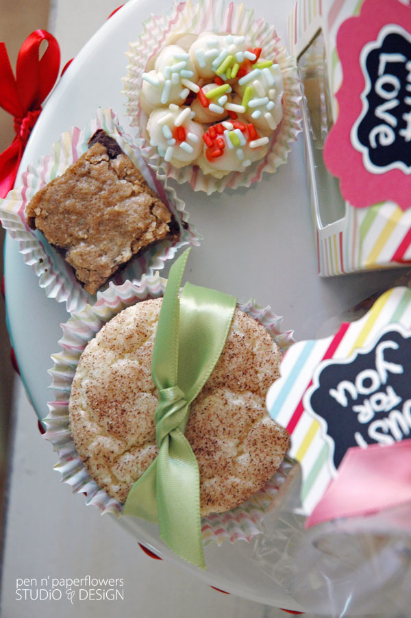 Pen + Paper Flowers STYLiNG Cookie Exchange or Bake Sale Packaging