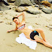Miley Cyrus Naked (Covered) at a Beach - 7/22/15 Instagram Pics