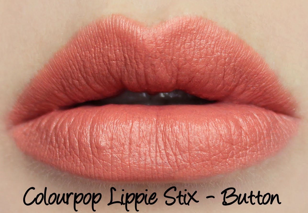 ColourPop Lippie Stix - Button Swatches & Review