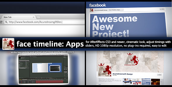 VideoHive Face Timeline Apps