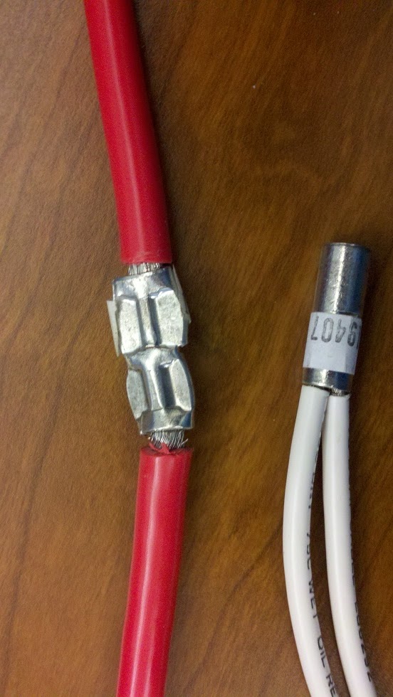 Chip & Debbie Willis on s\v Elegant'sea WG wiring testing with our Harbor Freight hydraulic