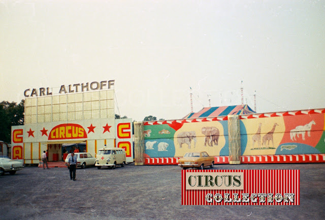 Façade et entrée du cirque Allemand