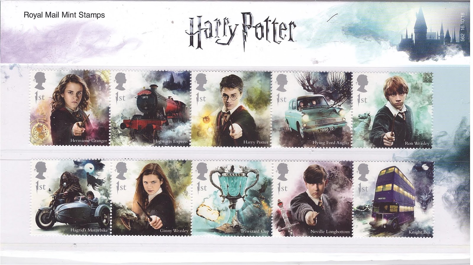 Harry Potter Stamps