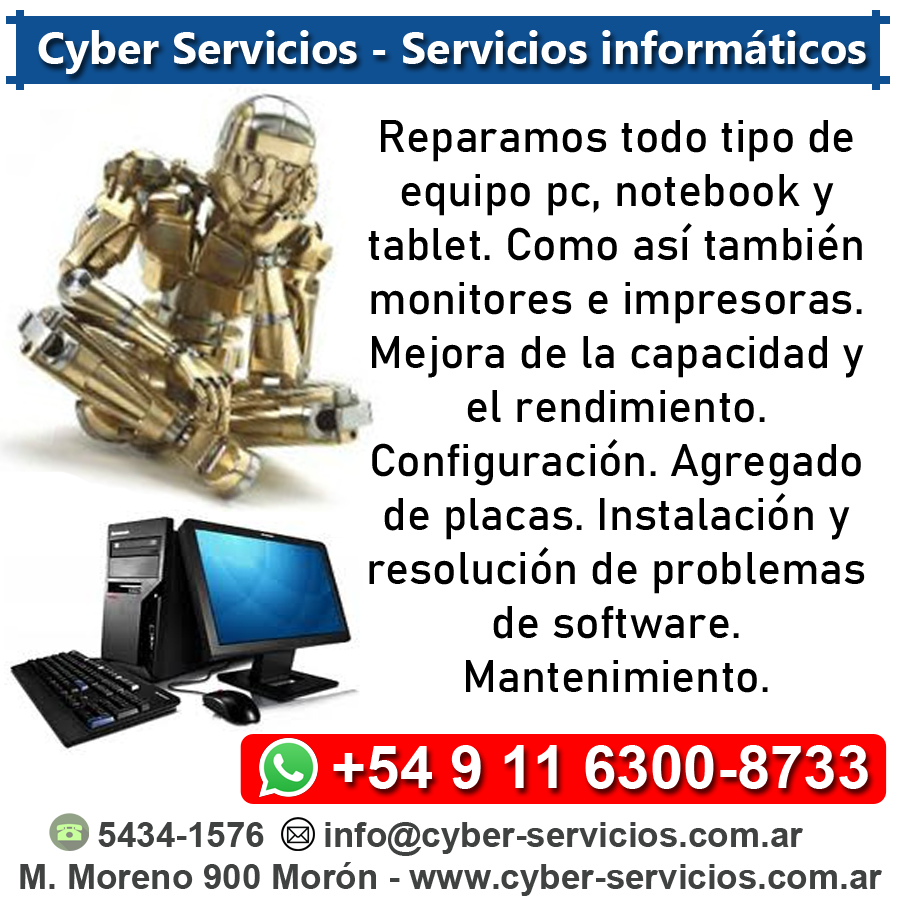 Auspiciantes - Cyber Servicios