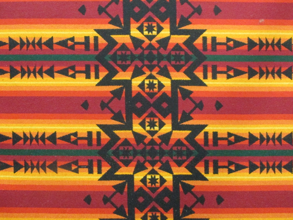 Pendleton Woolen Mill Store Blanket Weight Wool Jacquards