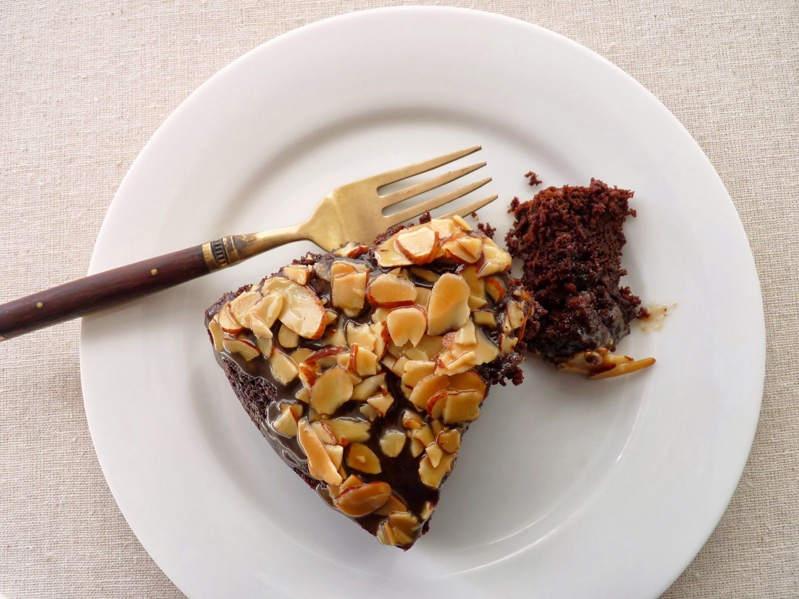 pastry studio Chocolate Almond Toffee Cake