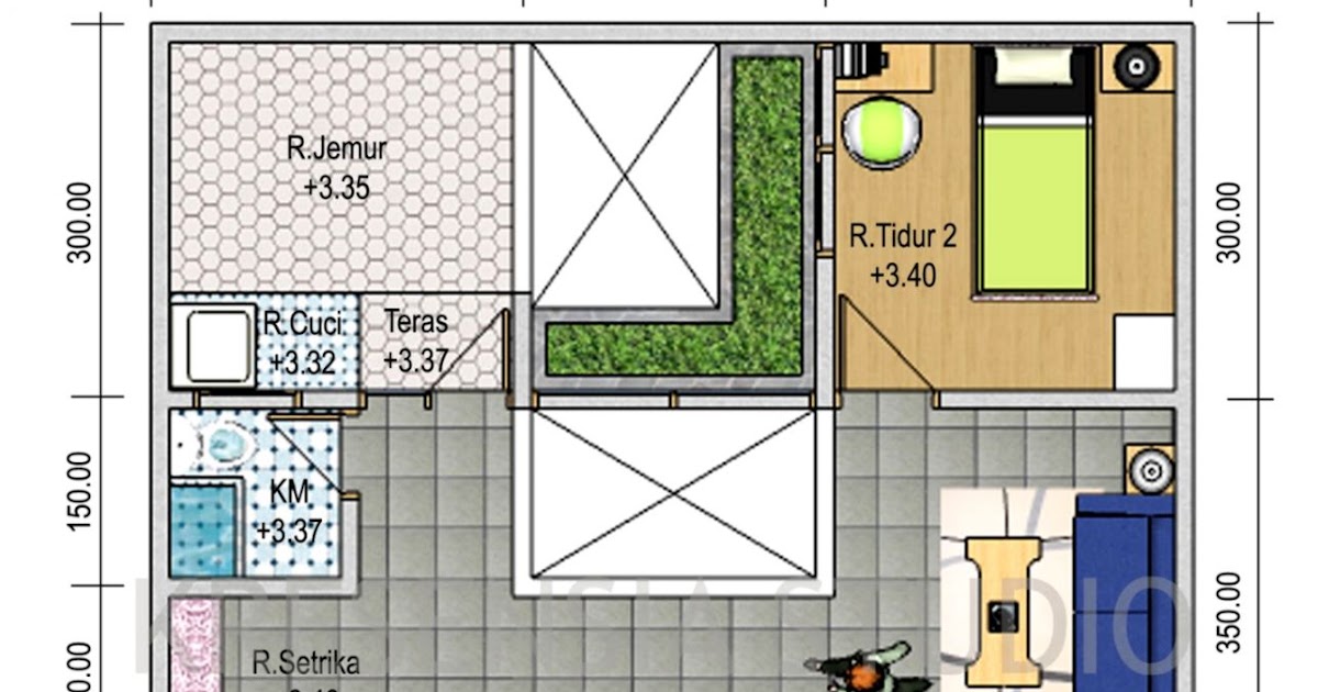 Denah Dan Sketsa Rumah Minimalis  Design Rumah Minimalis