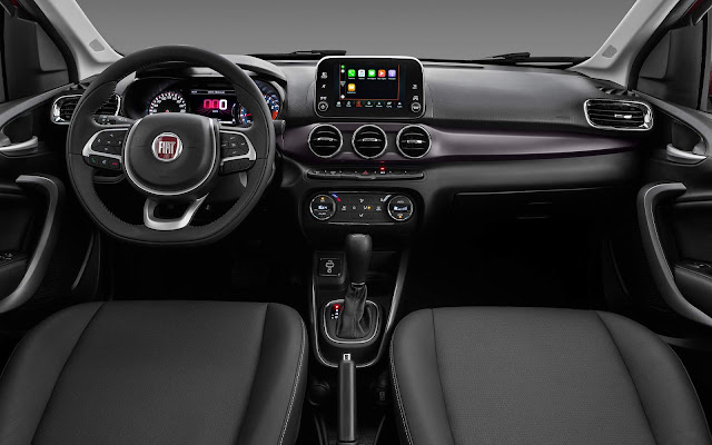 Fiat Cronos Precision 1.8 Automático - interior