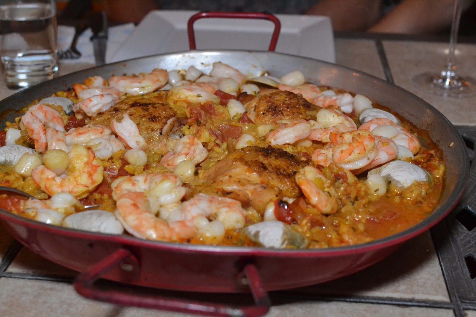 Weekend Food Project Paella on the Big Green Egg