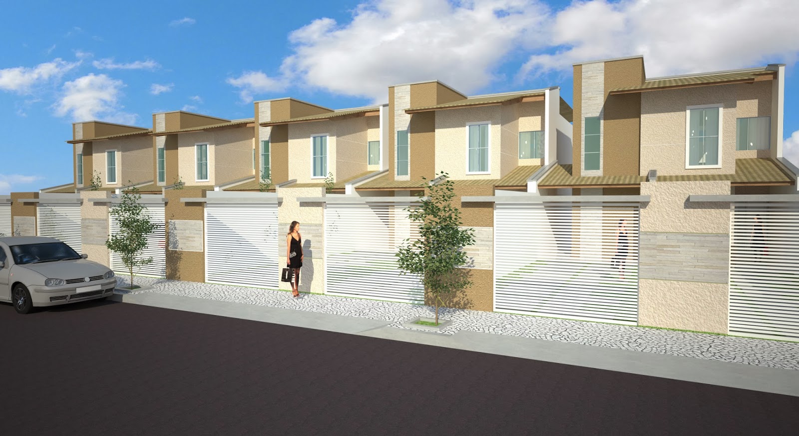 nyercio nascimento Projeto Casa Multifamiliar / Jardim Iracema