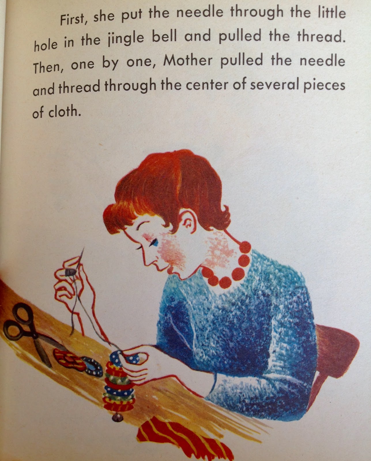 The Literate Quilter Jingle Bell Jack, a 1955 YoYo Clown Doll