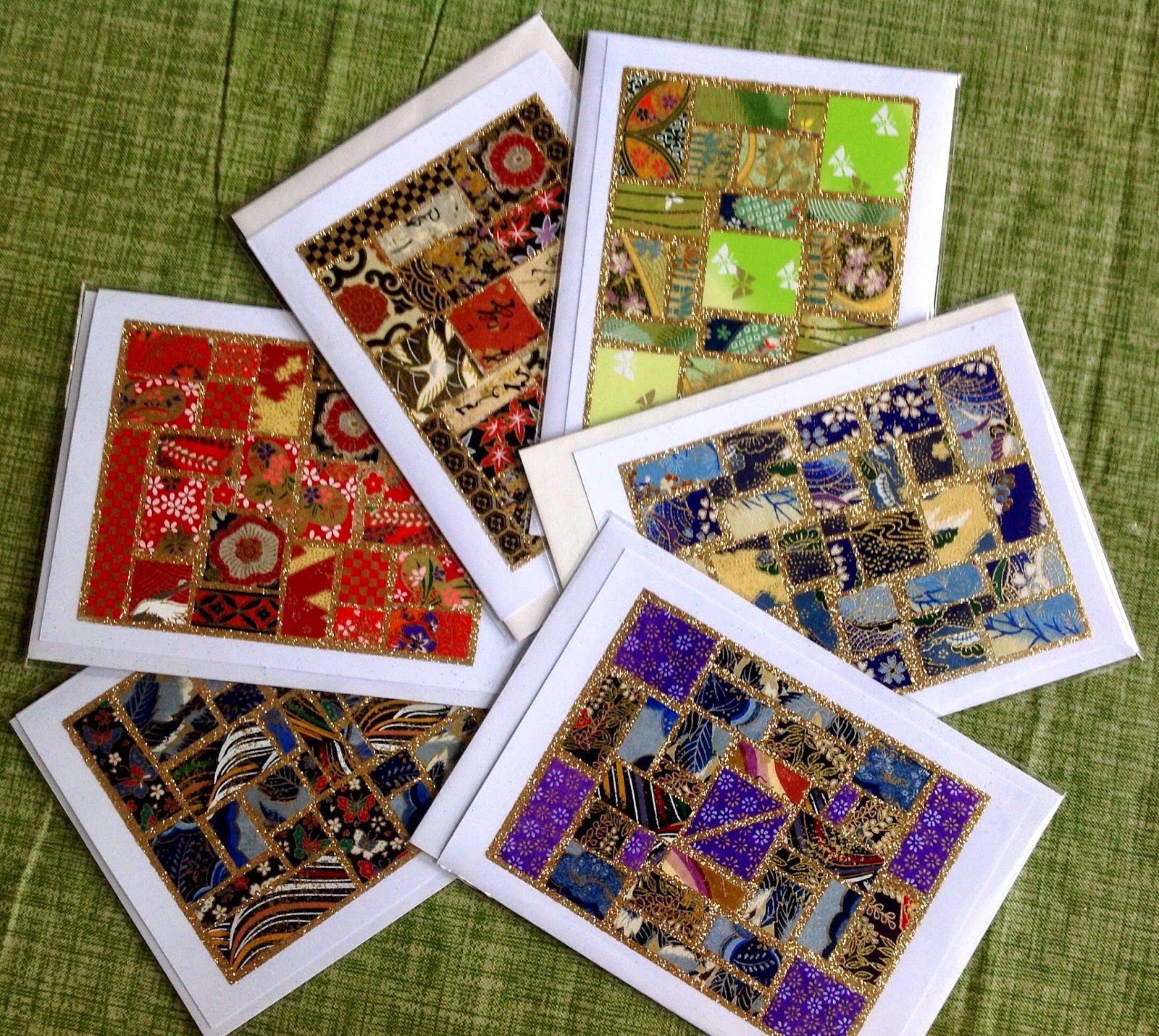 Vision Art Studio Washi Mosaic Cards