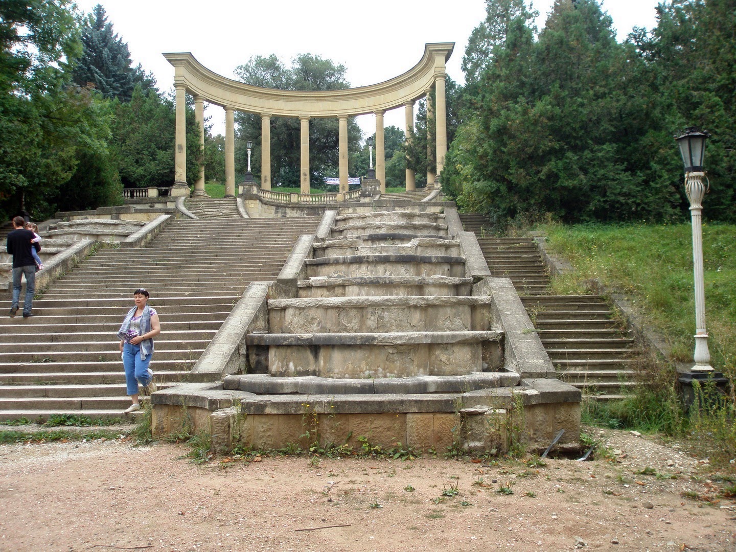 Карта кисловодска каскадная лестница