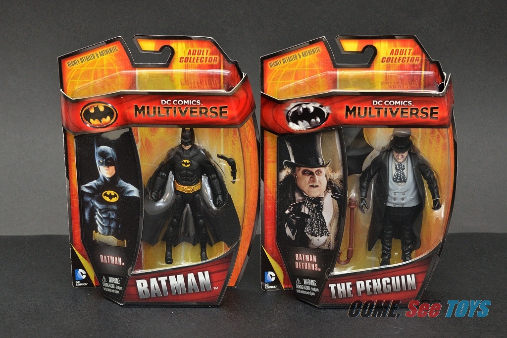 Come, See Toys: DC Multiverse Batman (Michael Keaton) & The Penguin (Batman  Returns)