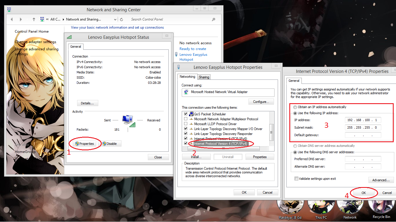 LAN / Wireless Voice Chat sederhana antar sesama PC Ratditya IT