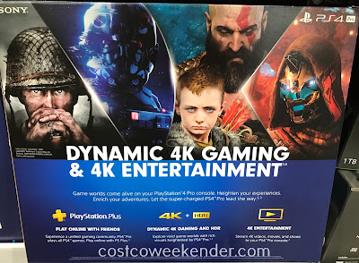 Costco 922370 - PlayStation 4 Pro: play games and stream video