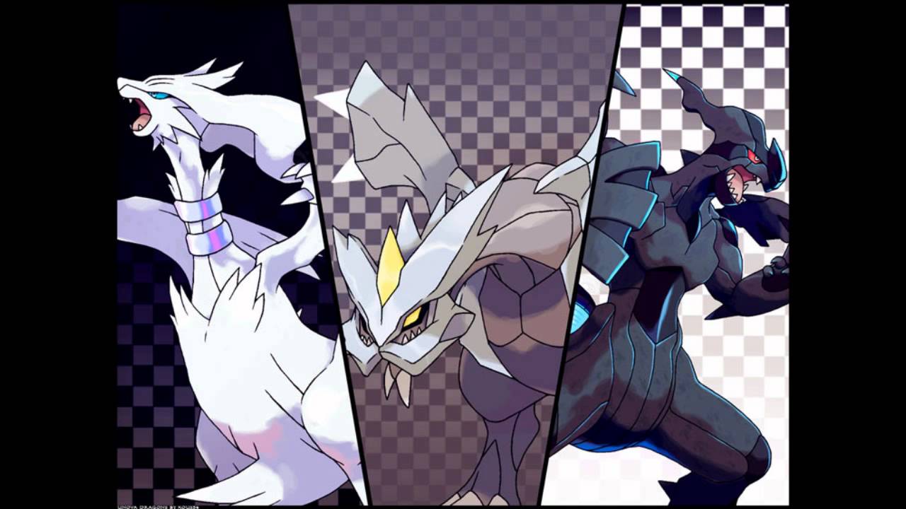 Reshiram, Zekrom E Kyurem Jumbo, Gigante (português)