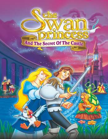 Poster Of The Swan Princess Escape from Castle Mountain 1997 Hindi Dual Audio 100MB DVDRip HEVC Mobile ESubs Free Download Watch Online downloadhub.in