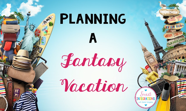Make this the best end of year activity yet with this PBL writing unit where your 3rd, 4th, 5th, 6th, 7th, or 8th grade classroom or home school students plan a fantasy vacation for their family. Your students will work on research, math, and writing skills while engaging in this fun project based learning unit. See the five portions of this resource that will have your students learning and engaged from the first moment. {third, fourth, fifth, sixth, seventh, eighth graders}