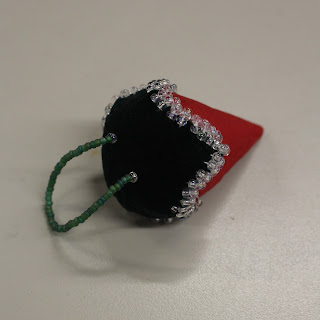 hanging loop added to strawberry