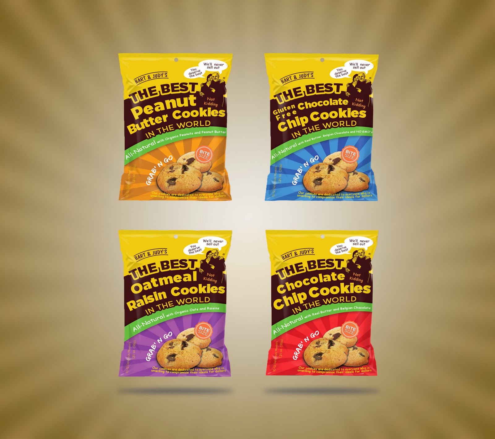 The Best Cookies In The World on Packaging of the World - Creative