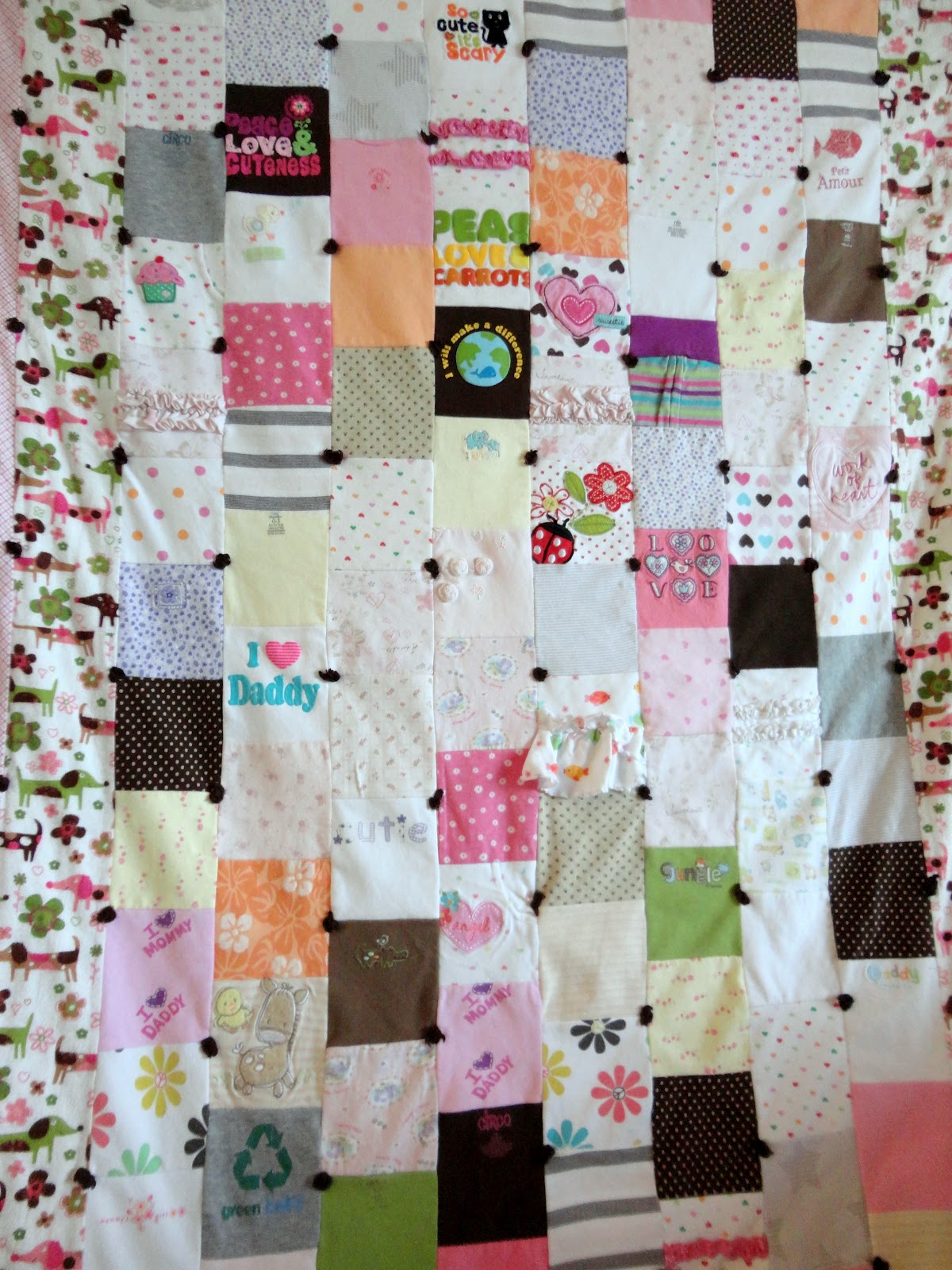 craftucopia lucille's onesie quilt