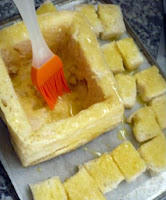 bánh mì nướng mật ong
