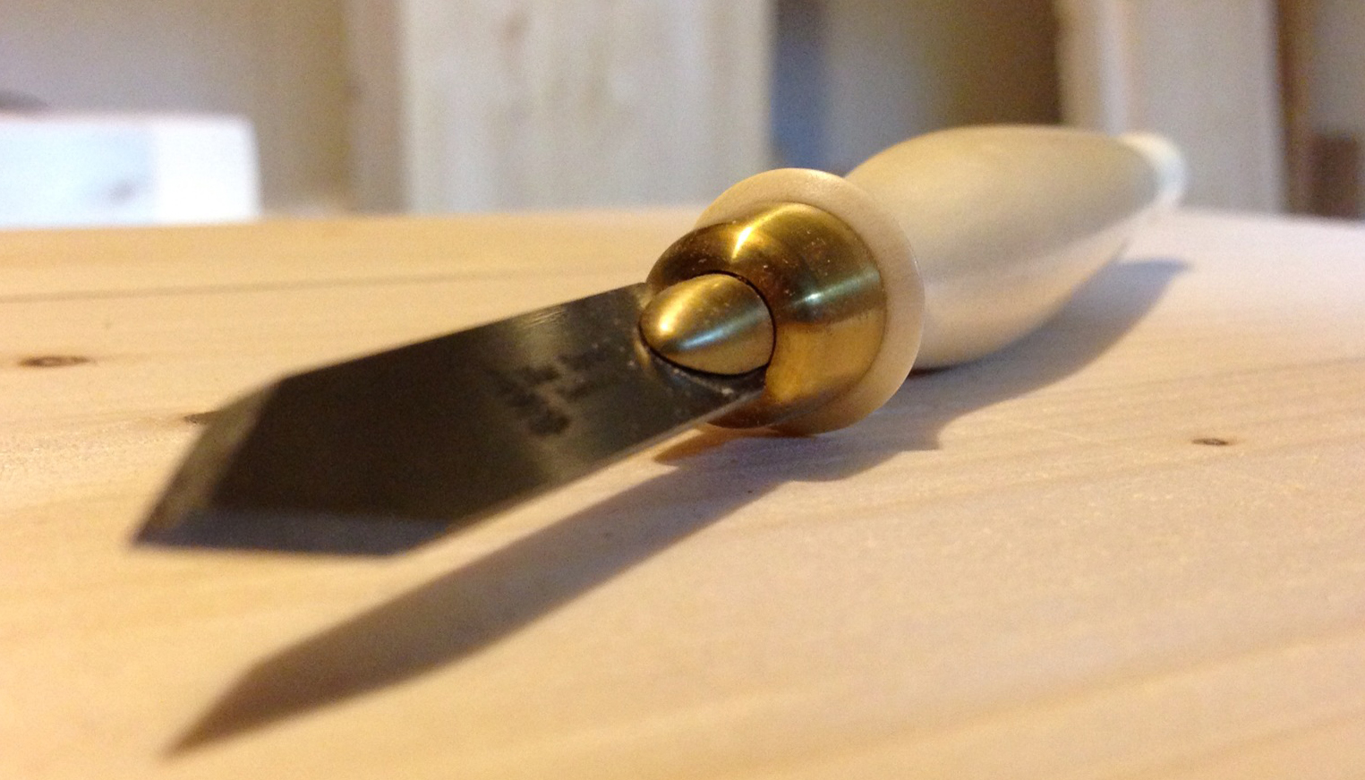 The Clueless Woodwright Blue Spruce Marking Knife